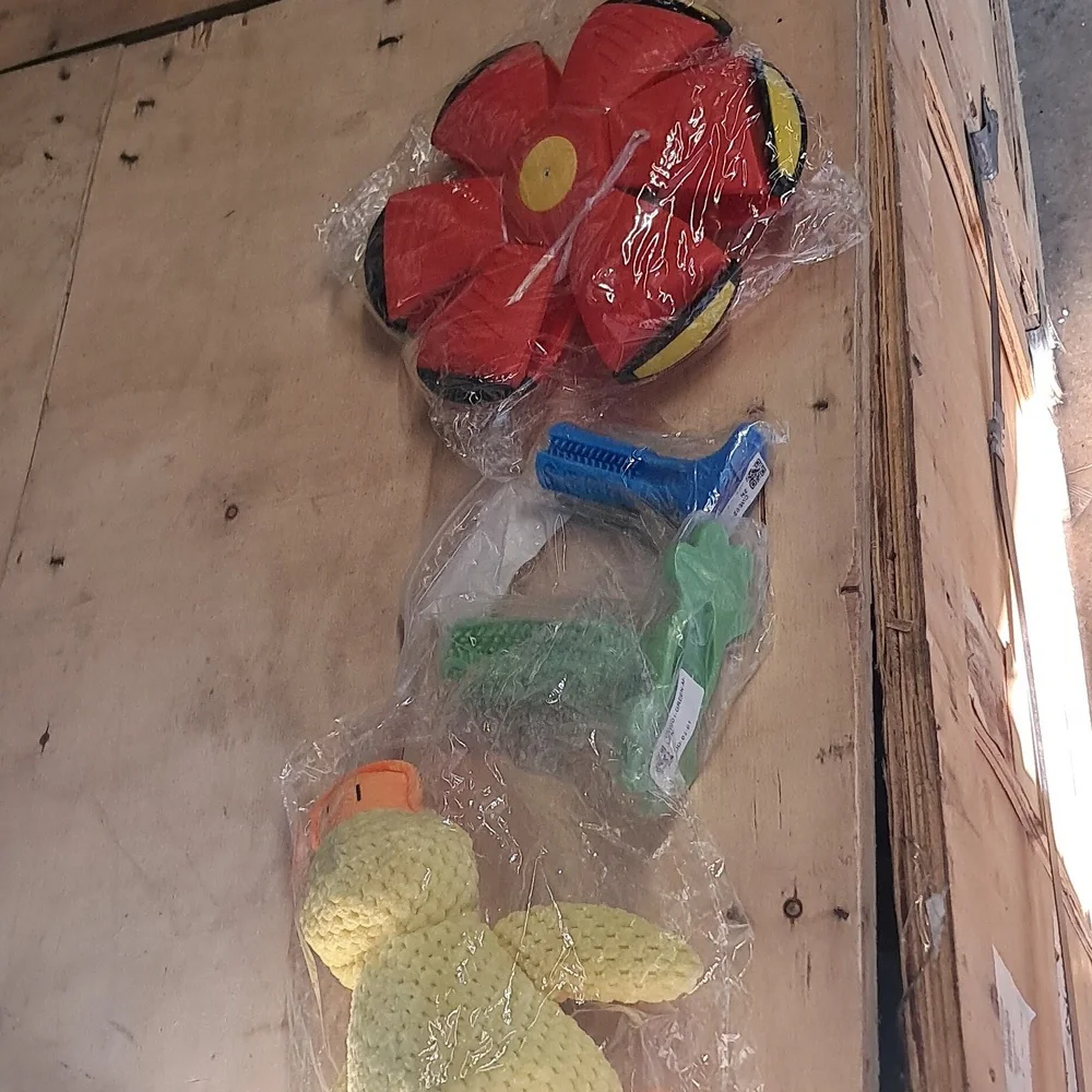 NWT 4 Piece Dog Toy Set